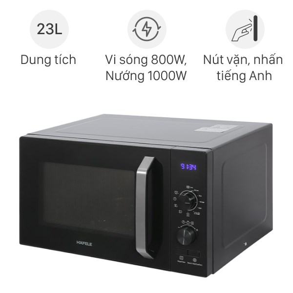 Lò vi sóng tráng men MS23K3513AS Chế độ Rã đông nhanh Dung tích 23 L Màu Bạc